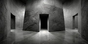 The unyielding core by Klaus Tesching - Art-AI