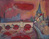 Oh, old, Old Bridge of Maastricht by Nop Briex thumbnail