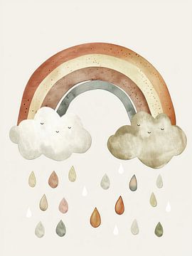 Vrolijke regen van Treechild