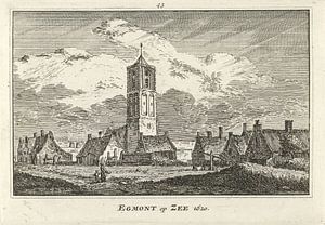 Abraham Rademaker, Ansicht von Egmond aan Zee, 1620