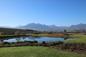 Bergen in Zuid Afrika van Nathalie van der Klei