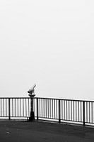 Straatfotografie - Telescoop in de Mist