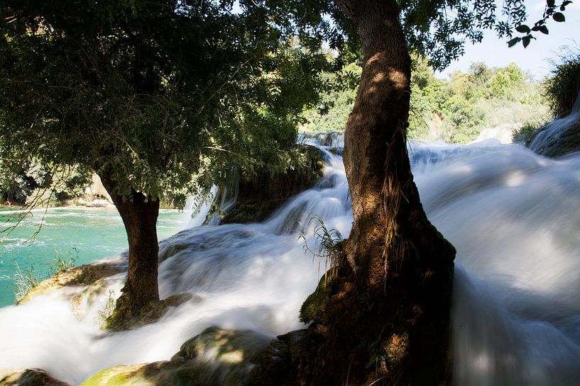 Bruisende waterval van Daan Ruijter