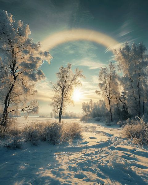 Winter landscape by fernlichtsicht