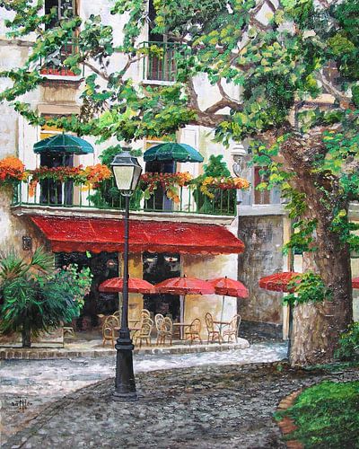Café Beauclaire van Trevor Neal