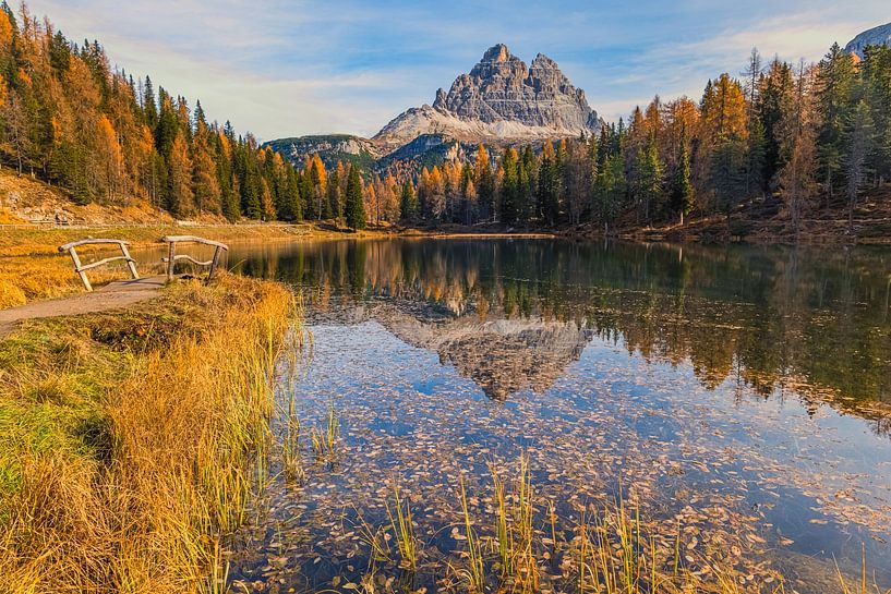 Autumn at Lago d&#039;Antorno by Henk Meijer Photography