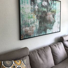 Customer photo: Angie green by Atelier Paint-Ing, on canvas