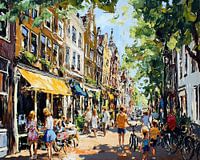 Schilderij Amsterdam