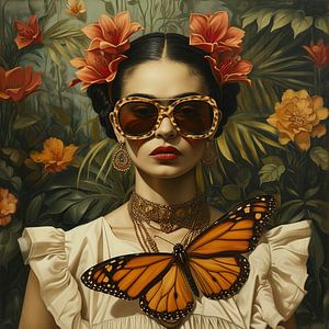 Le jardin des papillons de Kahlo sur Bianca ter Riet