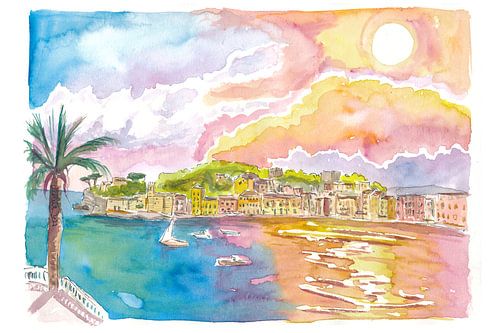 Sestri Levante and the romantic bay of silence