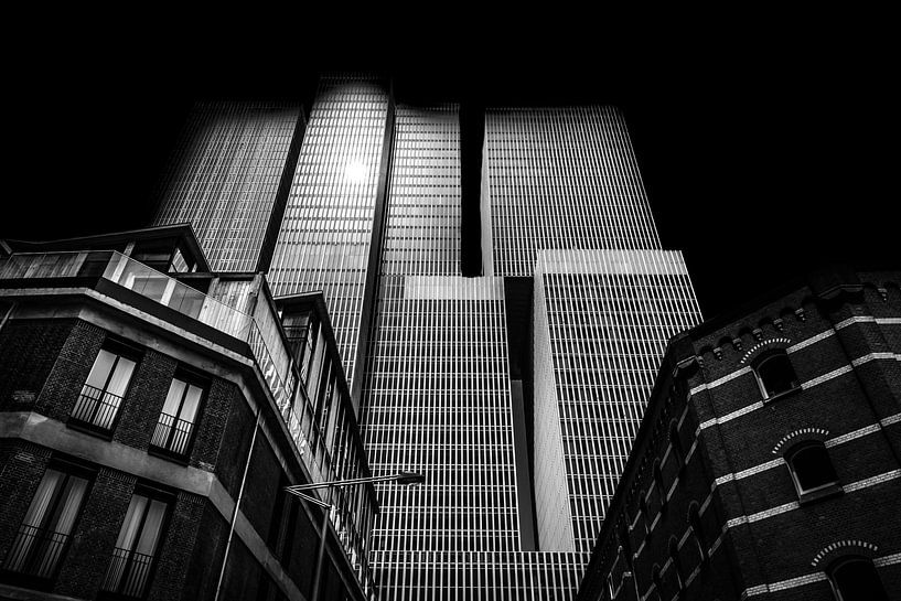 FineArt in black and white, Rotterdam by Eddy Westdijk