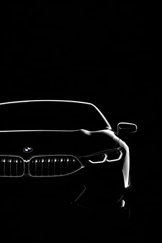Art automobile de luxe minimaliste BMW Shadow