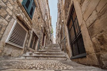 Trappen in Dubrovnik van Celina Dorrestein