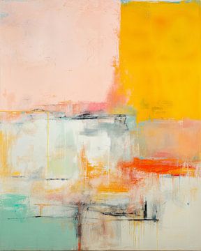 Pastel colours modern and abstract by Studio Allee