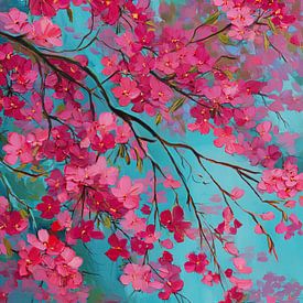 Frühlingsglück in Rosa von Wunderbare Kunst