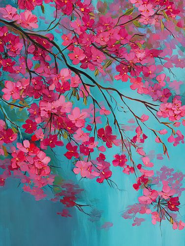 Springtime Bliss in Pink by Wonderful Art
