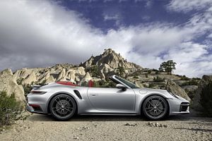 Porsche 911 Turbo S Cabriolet, deutscher Sportwagen von Gert Hilbink