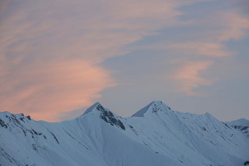 Zonsopgang in de Berner Alpen van Martin Steiner