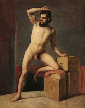 Mannelijk naakt, Gustav Klimt