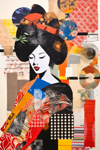 collage by Virgil Quinn - Decorative Arts