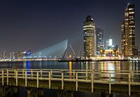 Rotterdam skyline.