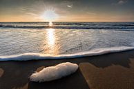 Zonsondergang bij het strand van Katwijk van Paul Algra thumbnail