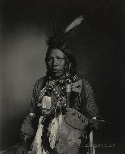 Runs Medicine, Arapahoe, ca 1898