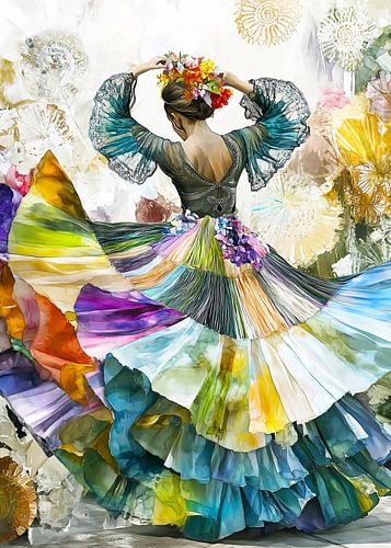 Dansende Mexicaanse vrouw