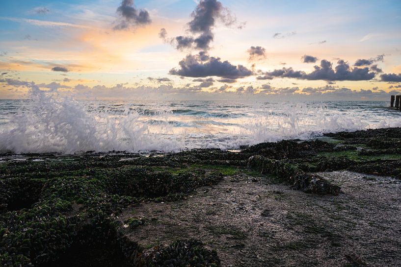 Zonsondergang Zoutelande van Joanke Fotografie