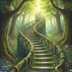 Trap naar het licht van Jutta Maria Pusl