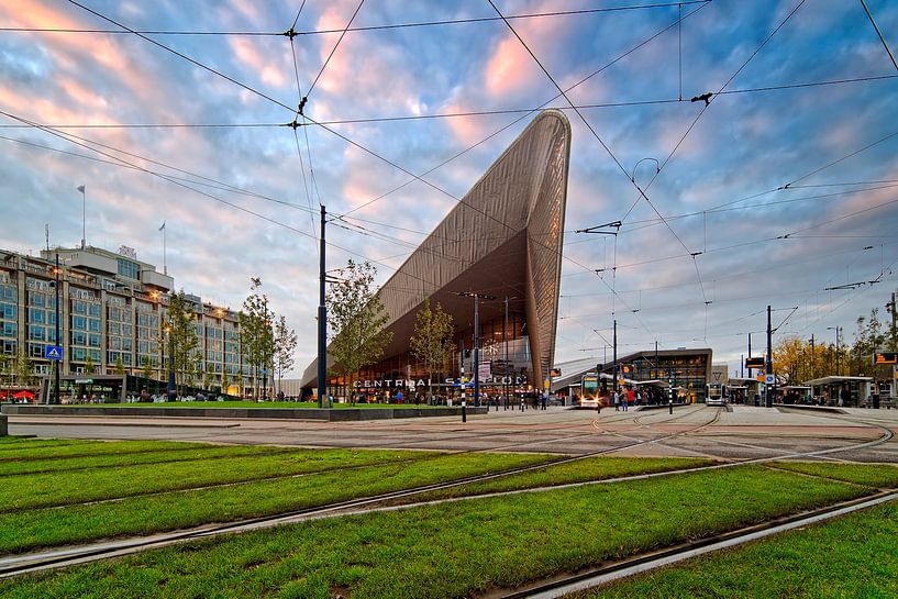 Hall de la gare centrale de Rotterdam par Anton de Zeeuw
