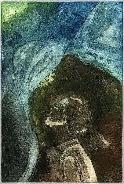 Traumzeit, Radierung von Helga Pohlen - ThingArt