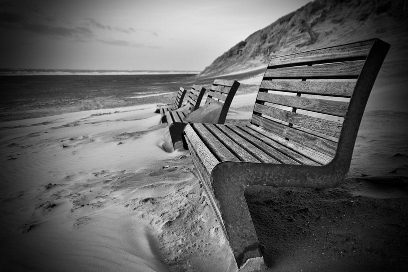 Ameland in Schwarz und Weiß von Jan Radstake