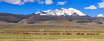 Rocky Mountain Scenery Panorama, USA