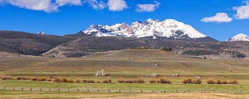 Rocky Mountain Scenery Panorama, USA by Adelheid Smitt