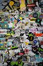 Stickers, allemaal stickers - III van Mariska Vereijken thumbnail