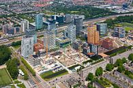 Luchtfoto Zuidas te Amsterdam van Anton de Zeeuw thumbnail