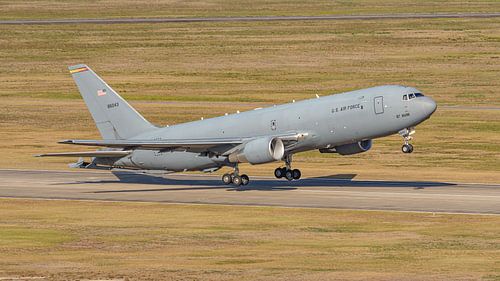 U.S. Air Force Boeing KC-46 Pegasus demo team.