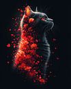 The loving cat by Preet Lambon thumbnail
