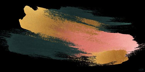 Gold auf Schwarz von byRenzo