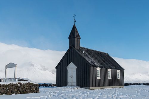 Sneeuw en contrast bij Buðir