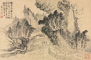 Mei Qing - Landschaften in verschiedenen Stilrichtungen nach Alten Meistern 02 (1690)