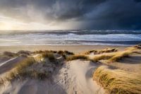 Storm aan zee