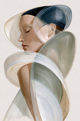 Softe Abstract Vrouw