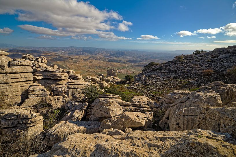 El Torcal (Torcal de Antequera) in Andalusien - Spanien. von BHotography