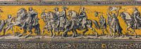 Der Fürstenzug, Wandmalereien in der Altstadt von Dresden