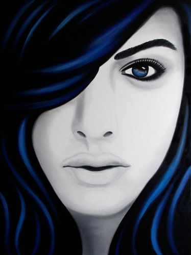 Skye portret popart