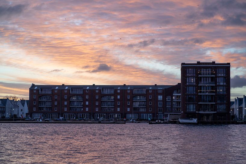 Sunrise in Spaarndam by Manuuu
