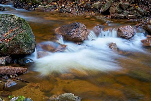De rivier de Ilse in het Harz Nationaal Park