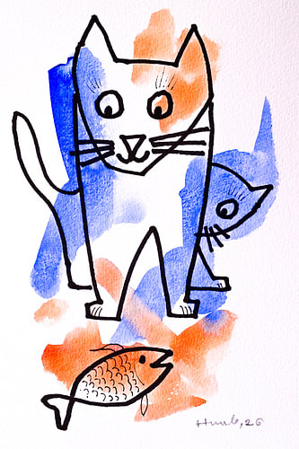 Cats and fish